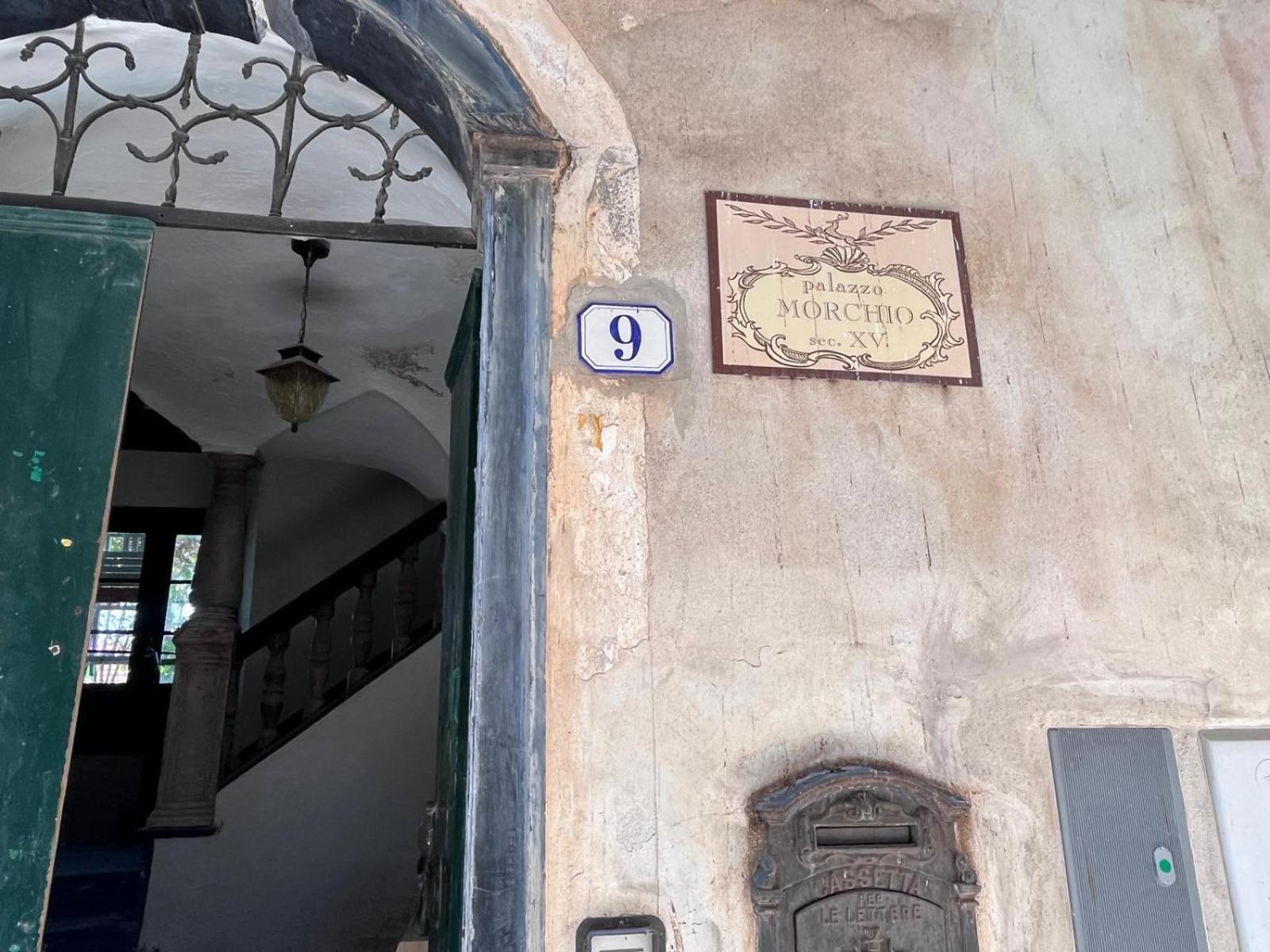 La Finestra Sul Borgo Acomodação com café da manhã Cervo Exterior foto