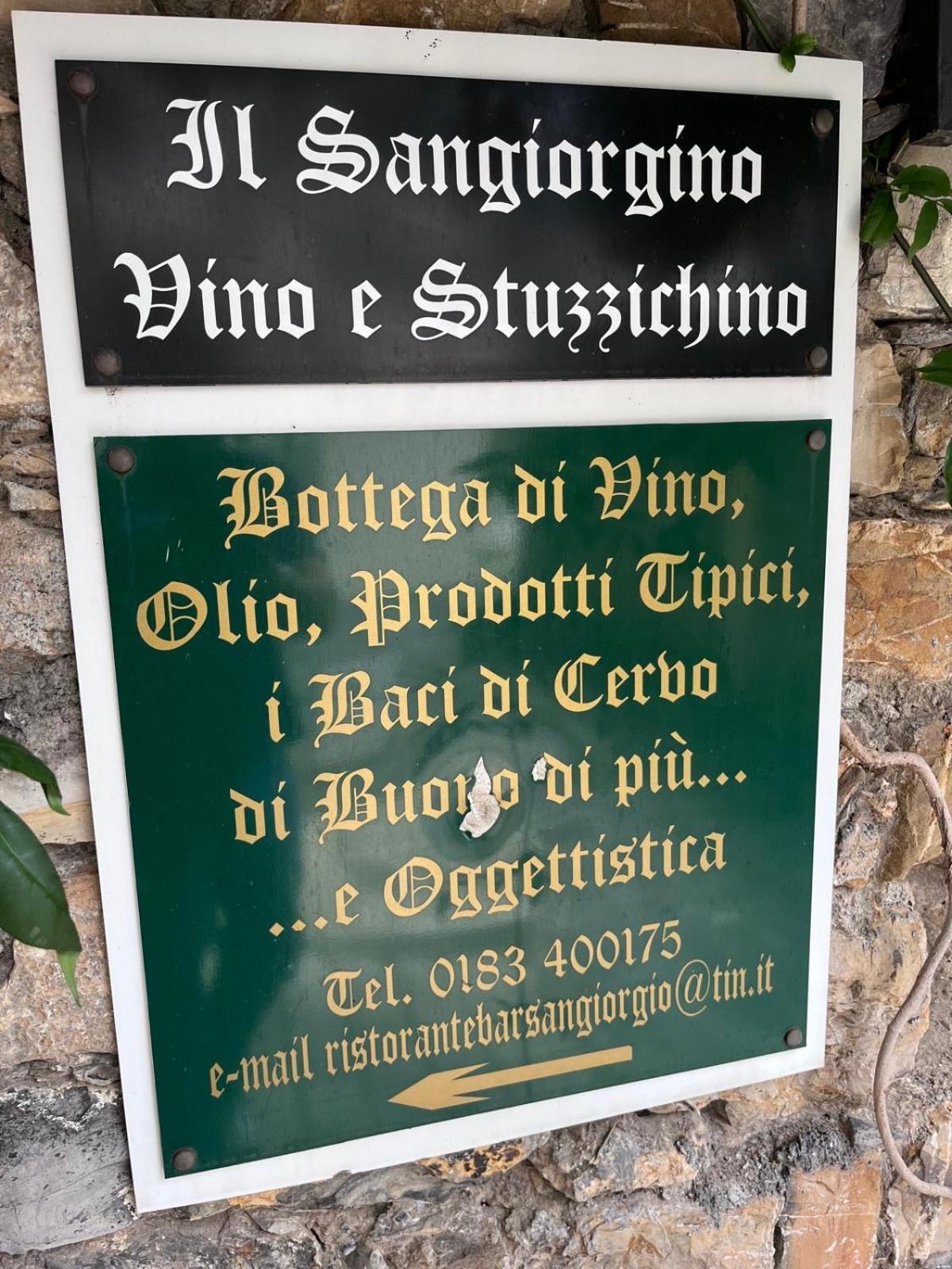 La Finestra Sul Borgo Acomodação com café da manhã Cervo Exterior foto